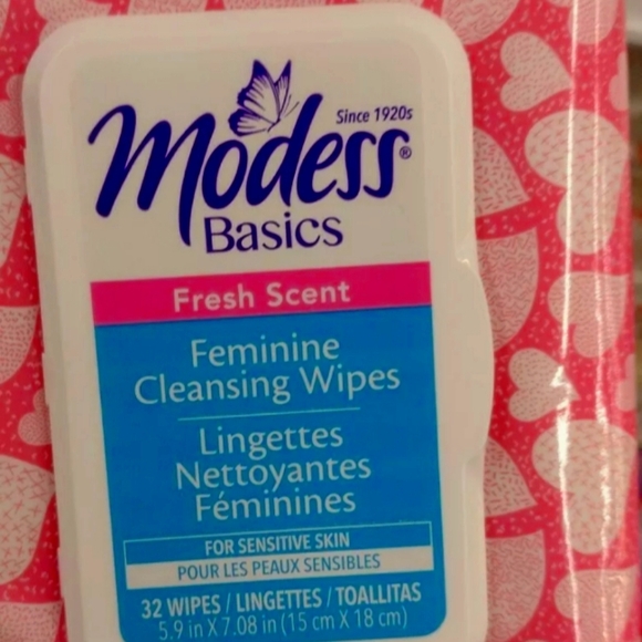 2pk feminine cleansing wipes, woman essentials, healthy cleaning eliminate odors - Picture 2 of 3